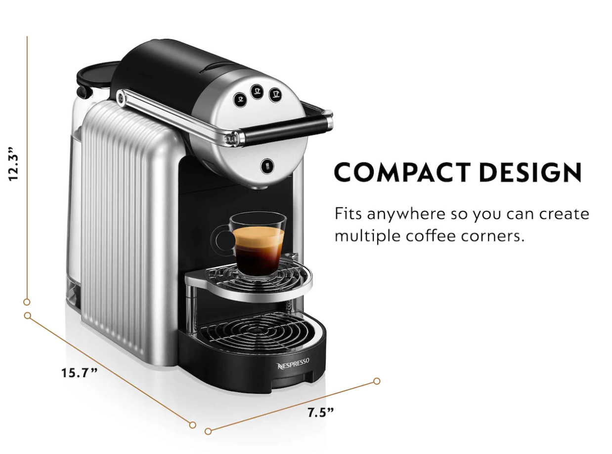 Nespresso Professional Zenius Designed for small businesses.
