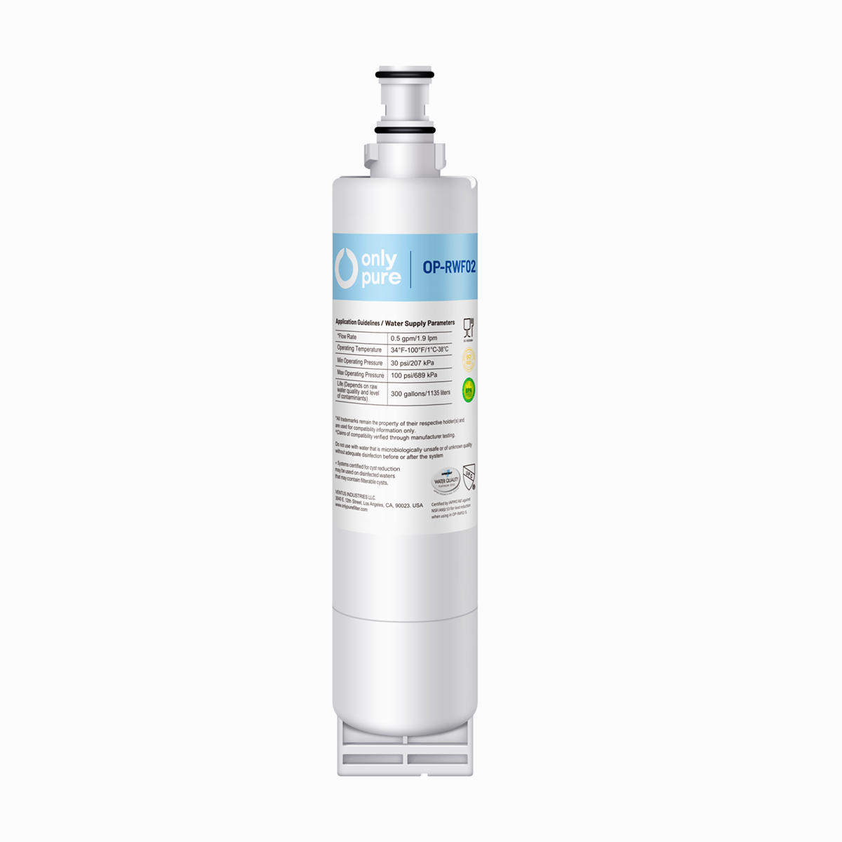 OP-RWF02 - Refrigerator Water Filters